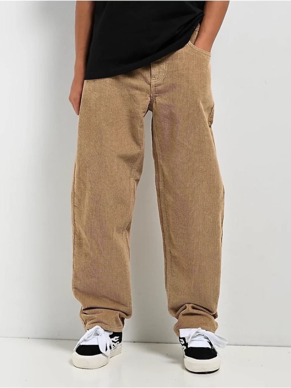 EUC Empyre Kids' Loose Fit Khaki Corduroy Skate Pants